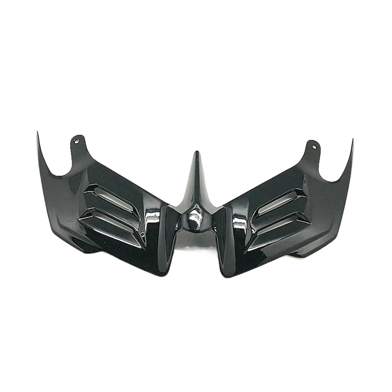 Motorradzubehör Frontspoiler Verkleidung Aerodynamik Pneumatischer Spoiler Motorhaube kompatibel mit Yamaha YZFR25 YZFR3 2015-2018 YZF R25 R3 (Schwarz) von VQJRZKPMX