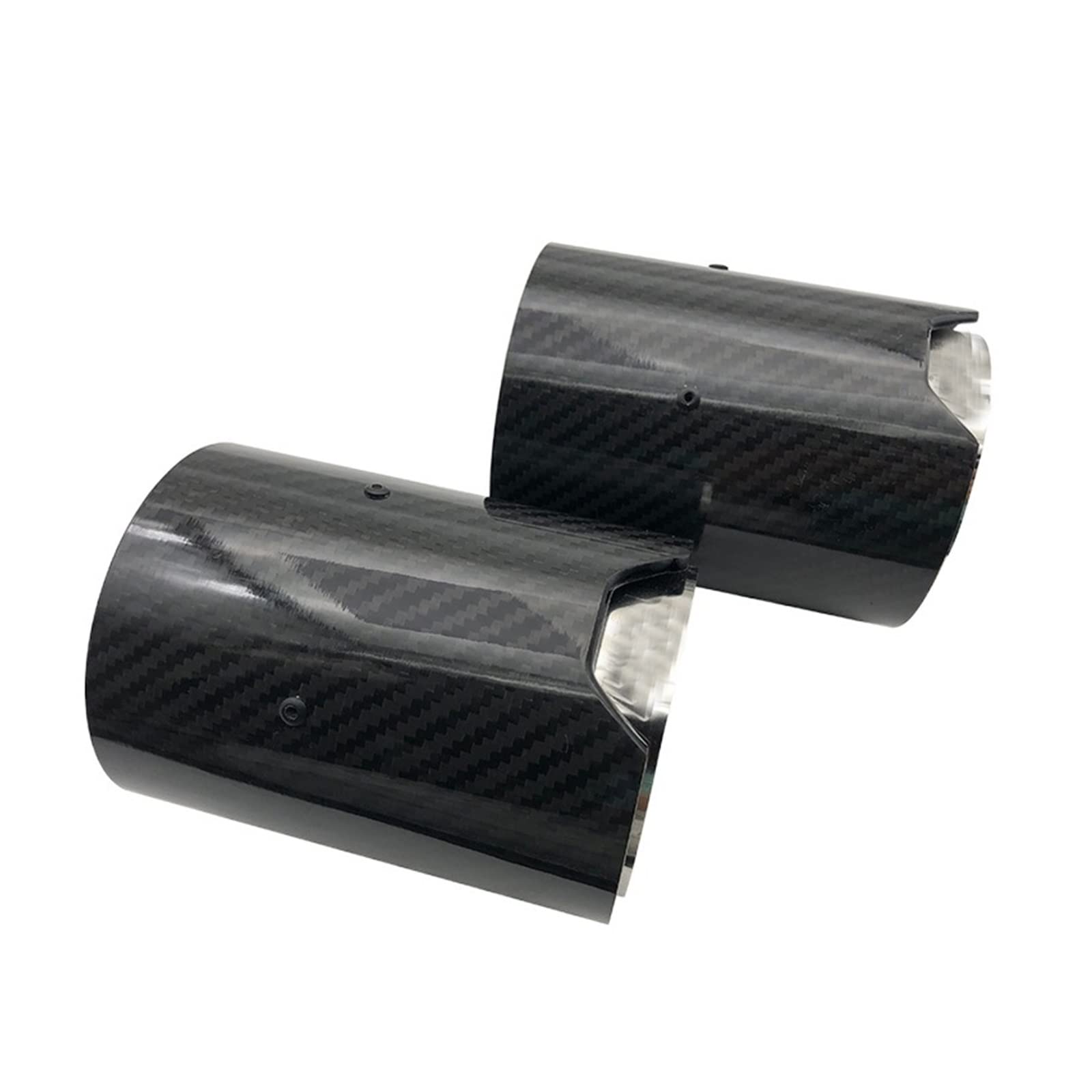 Real Carbon Fiber Exhaust Tip Compatible With Exhaust Pipe M2 F87 M3 F80 M4 F82 F83 M5 F10 M6 F12 F13 X5M X6M(60mm-95mm) von VQJRZKPMX