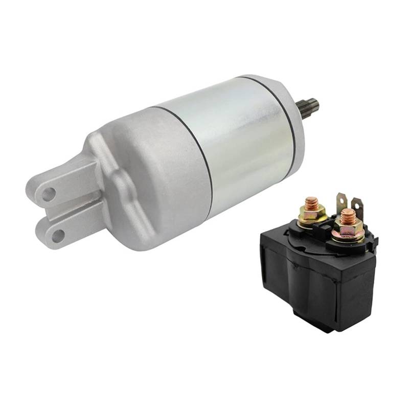 Starter Motor & Relay Compatible With Kawasaki Compatible with ATV Compatible With Prairie 360 KVF360 2x4 4x4 2003-2008 Replace 18717, 18717N 21163-1328 211631328 von VQJRZKPMX