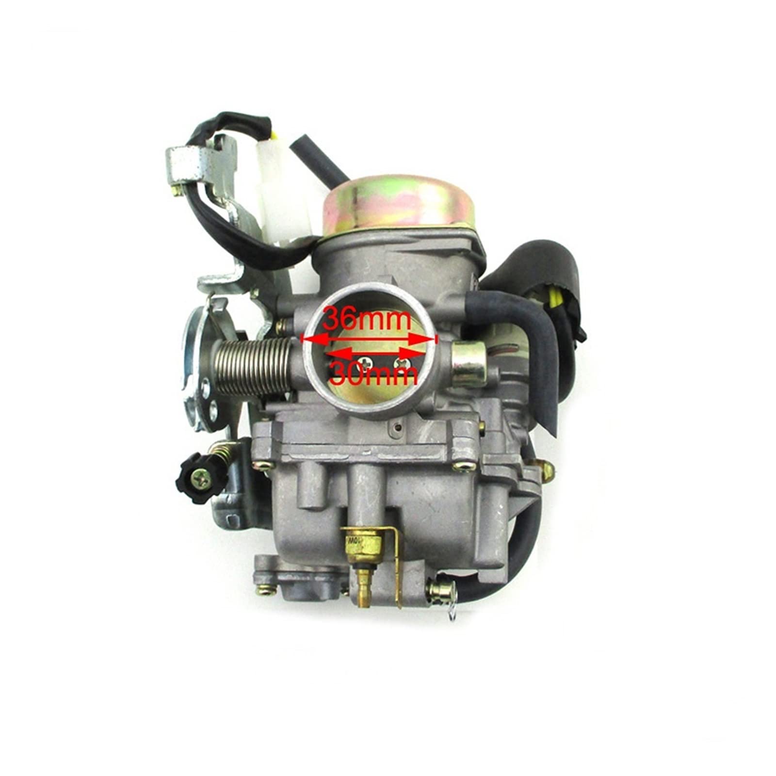 Vergaser Carb kompatibel mit Manco Talon LinHai Bighorn 250cc 260cc 300cc FS300 CVK ATV Quad Dirt Pit Bike Go Kart Buggy Motorradteile von VQJRZKPMX