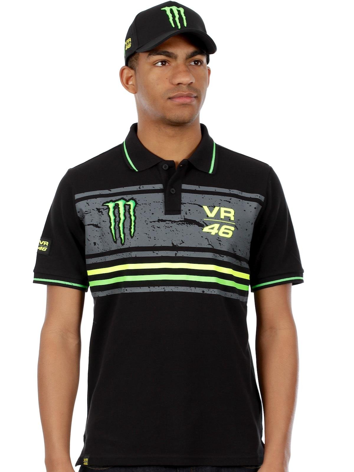 VR|46 Apparel Herren Poloshirt Monster (Mehrfarbig, X-Large) 142 von VR46