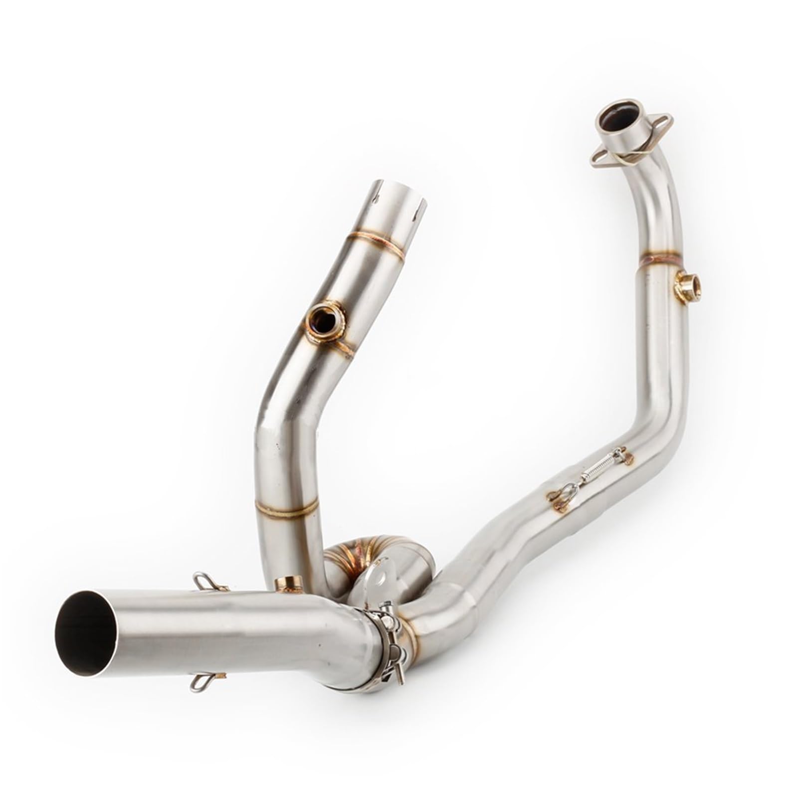 Motorrad Auspuffrohr Für Suzuki Für SV650 2003-2015 Für SV650S Für SV 650 S Motorrad Auspuff Header Link Rohr 51mm Auspuff Schalldämpfer von VREFOEAX