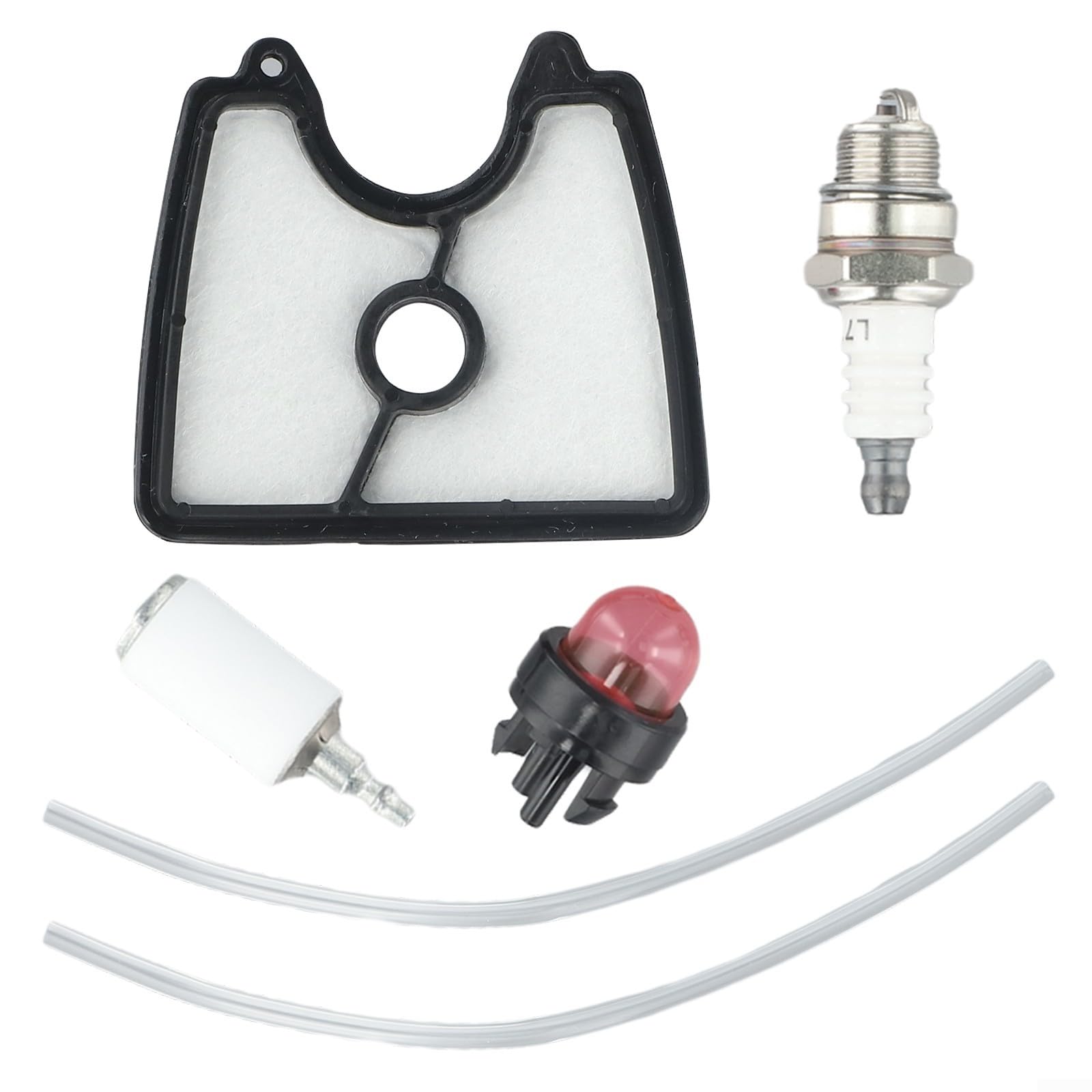 Luftfilter-Ersatz-Set mit Primerbirne und Spark für 28cc Gasgebläse-Modelle 125B/125BVX/125BX von VRTYVEYBB