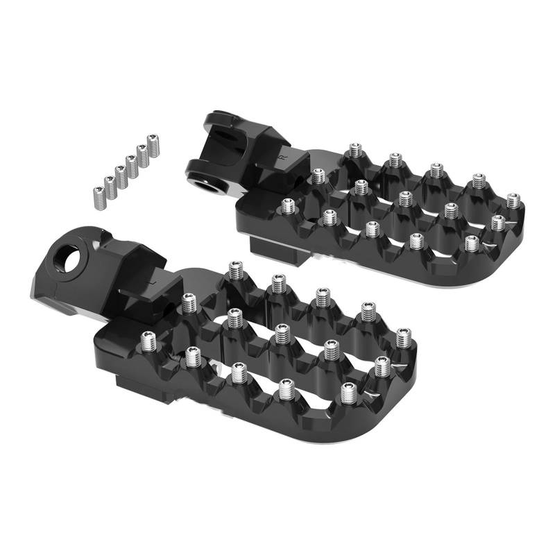 Fußstütze Fußrasten Pedal Für 690 Enduro R SMC R 790 890 Abenteuer/R 1050 1090 1190 1290 Abenteuer RST 2013-2024 2023 20mm Untere Fußstütze Fußrasten Motorrad Hinten Set von VRVMUMPDC