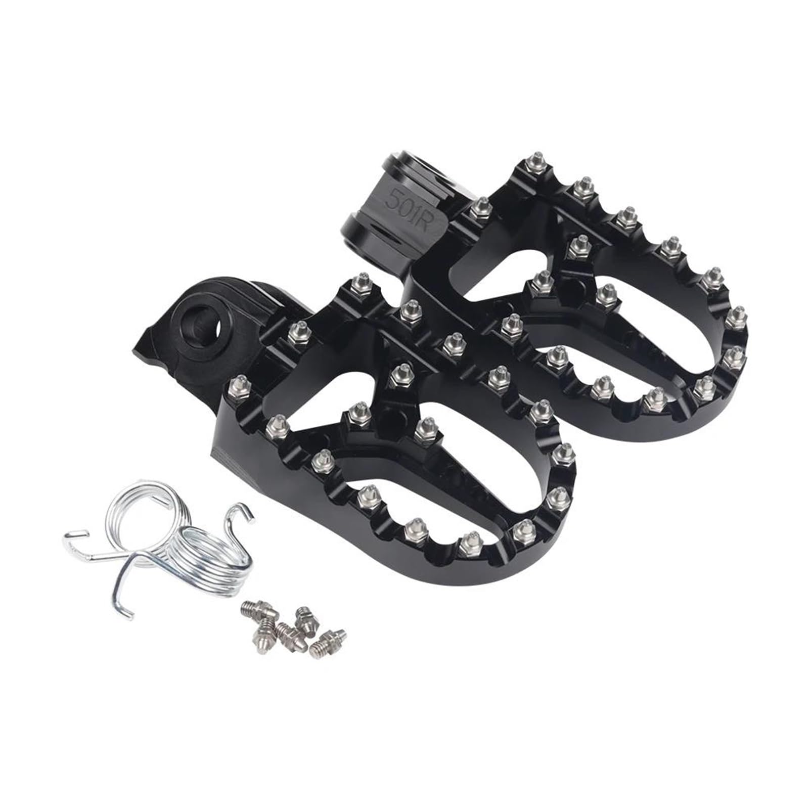 Fußstütze Fußrasten Pedal Für Beta RR 2T 4T 250 300 350 390 400 430 450 500 X Trainer 300 Motard 525 Motorrad Fußstützen Fußrasten Fußrasten Pegs Pedale Motorrad Hinten Set(Black) von VRVMUMPDC