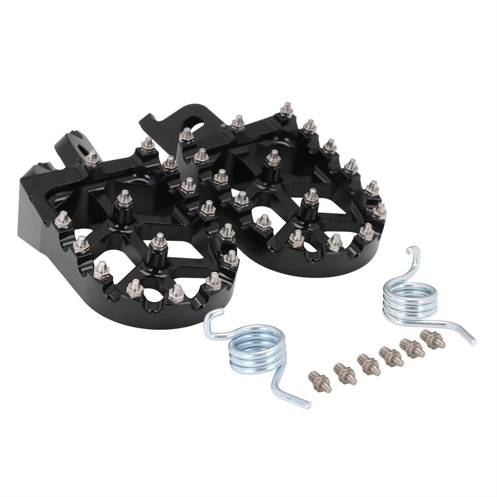 Fußstütze Fußrasten Pedal Für CRF250R CRF250X CRF450R CRF450X CRF250L CRF250M CRF 250R 250X 450R 450R 250L CNC Fußrasten Fußrasten Fußrasten Pedal Motorrad Hinten Set(Type A) von VRVMUMPDC