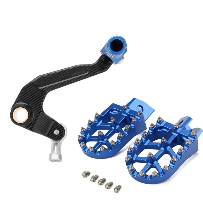 Fußstütze Fußrasten Pedal Für XT250 2008-2021 Motorrad CNC Getriebe Shift Fuß Hebel Fußrasten Rest Fußstützen Pedale Fußrasten Motorrad Hinten Set(Set) von VRVMUMPDC