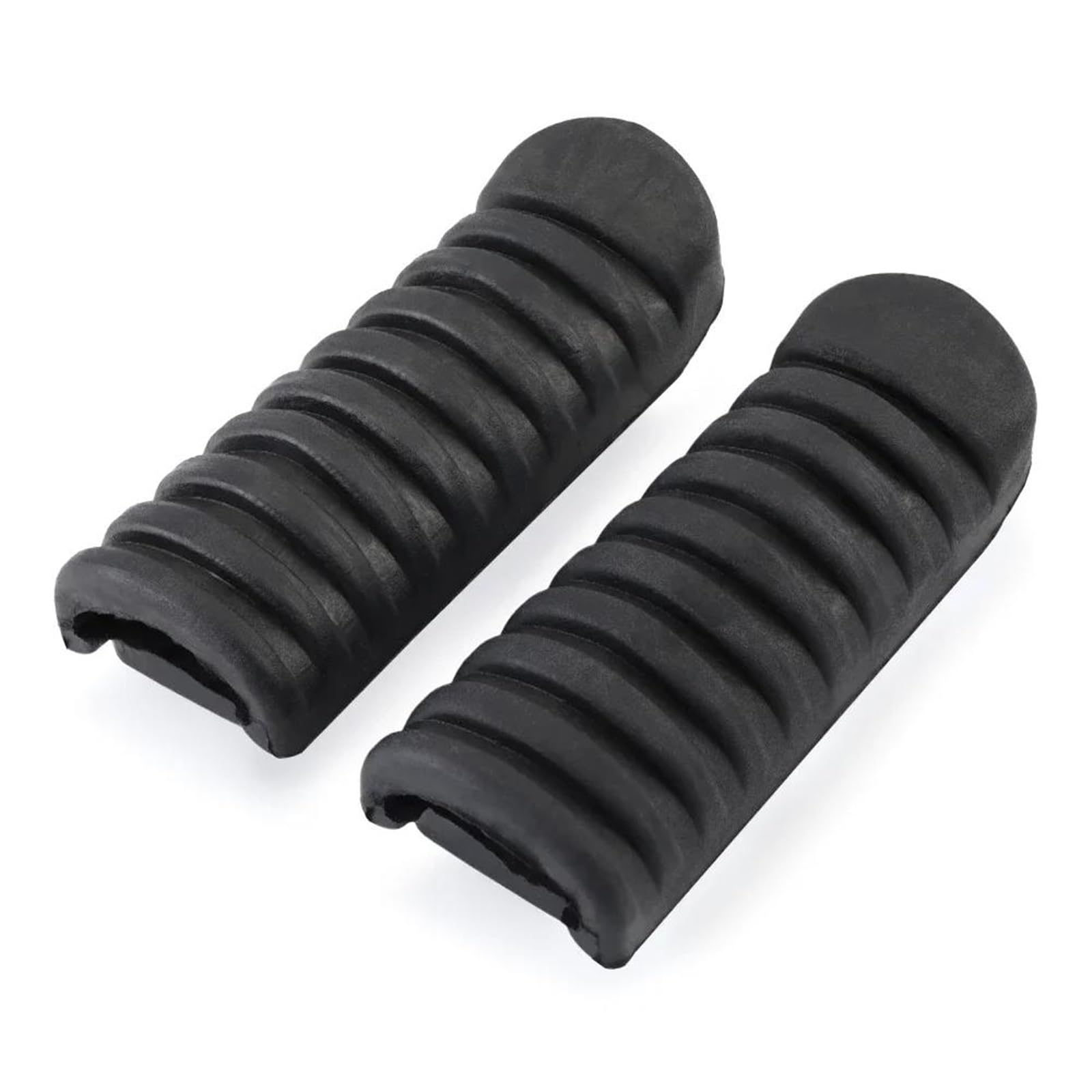 Fußstütze Fußrasten Pedal Motorrad Gummi Pedal Pads Vorne Fußrasten Fußrasten Für Kawasaki Für 600 1200 ZRX 400 1100 GPZ900R ZR250 ZR7 ER6F ER6N ER4N Motorrad Hinten Set(Type B) von VRVMUMPDC