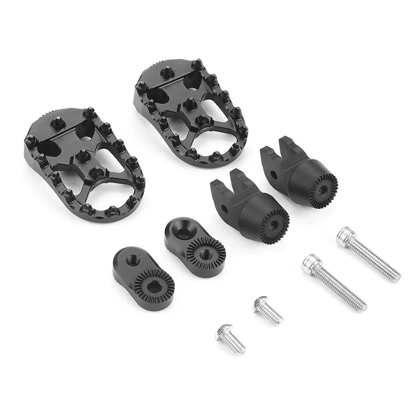 Fußstütze Fußrasten Pedal Motorradzubehör Vorne Hinten Fußrasten Drehbare Fußstütze Peg Pedal Modifizierte Teile Für Ducati Multistrada 950 S 2017-2021 Motorrad Hinten Set(Type B) von VRVMUMPDC