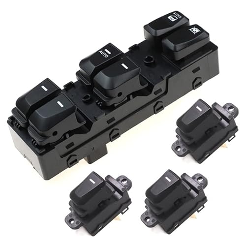 Elektrische Fensterheber Auto Auto Accessorie Power Window Switch Kompatibel mit Hyundai IX35 2009-2015 935702Z000 93570-2Z000 93580-2Z000 935802Z000 Fensterheberschalter(A Set) von VSAQWERTY