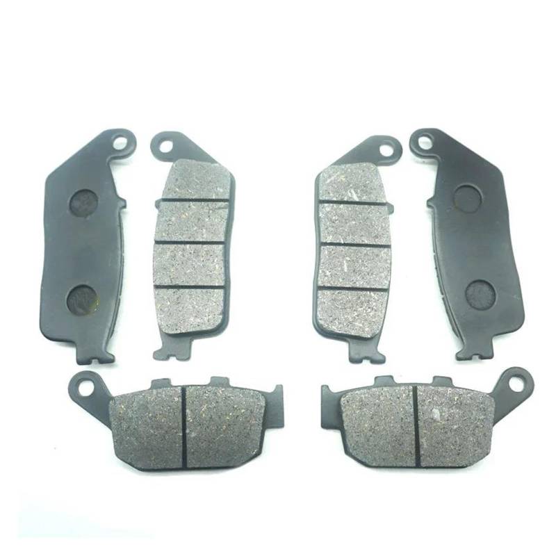 Motorrad Vorne Hinten Bremsbeläge Für TRIUMPH Für Tiger Sport 660 2021-2023 Für TRIDENT 660 2021-2023 Für TRIDENT660 660cc Motorradteile(Front Rear Pads) von VSESTCDPB