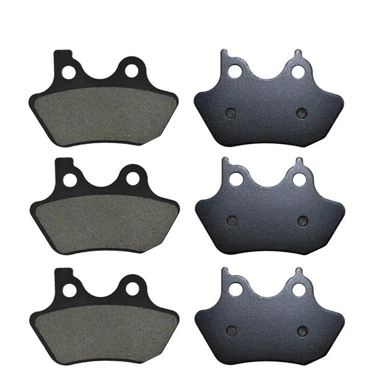 Motorrad Vorne Hinten Bremsbelag Für Harley Für Dyna Serie FXDX FXDL FXDWG FXDS-CON FXDXT FXDXi Für Super Glide Sport Motorradteile(3 Pairs) von VSESTCDPB