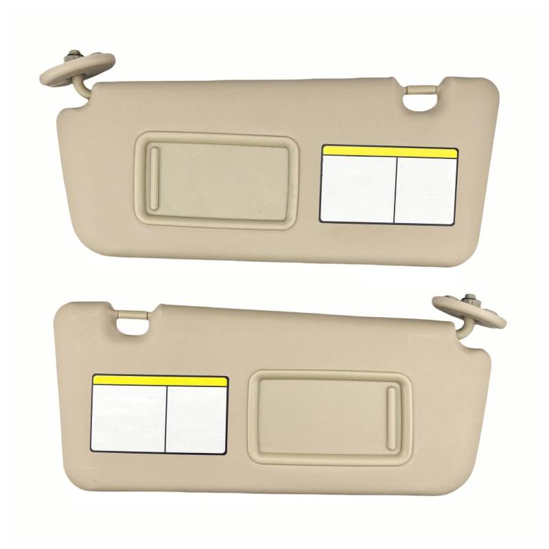 Sonnenblendenverlängerung fürs Auto Für Toyota RAV4 2004 2005 Auto Sonnenblende(BEIGE) von VSESTCDPB