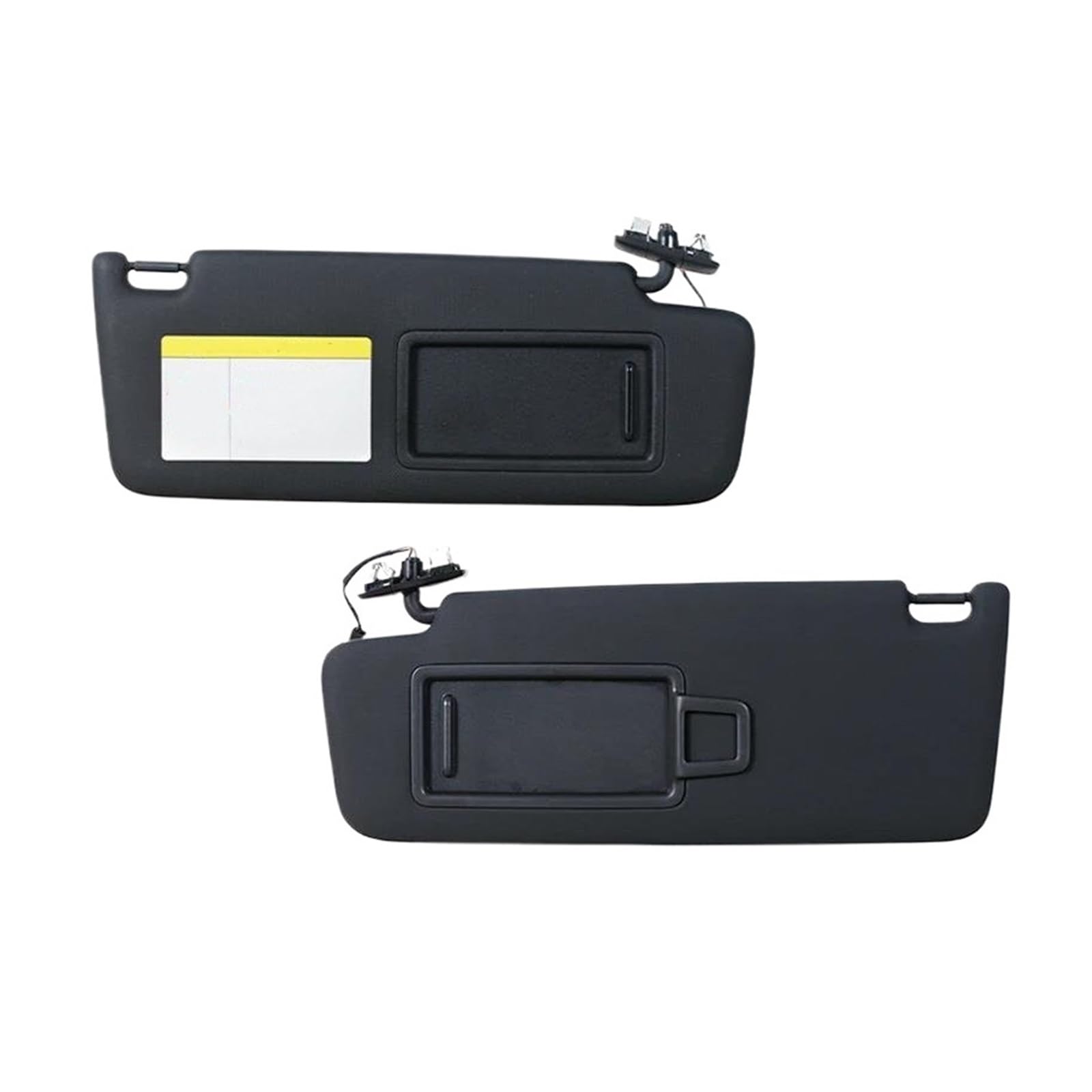 Sonnenblendenverlängerung fürs Auto Für VW Für Golf 7 MK7 GTI Sonnenblende Sonnenschutz Sonnenblende Panel Mit Spiegel 5G0857551 5G0857552(KOMPLETTES Set) von VSESTCDPB