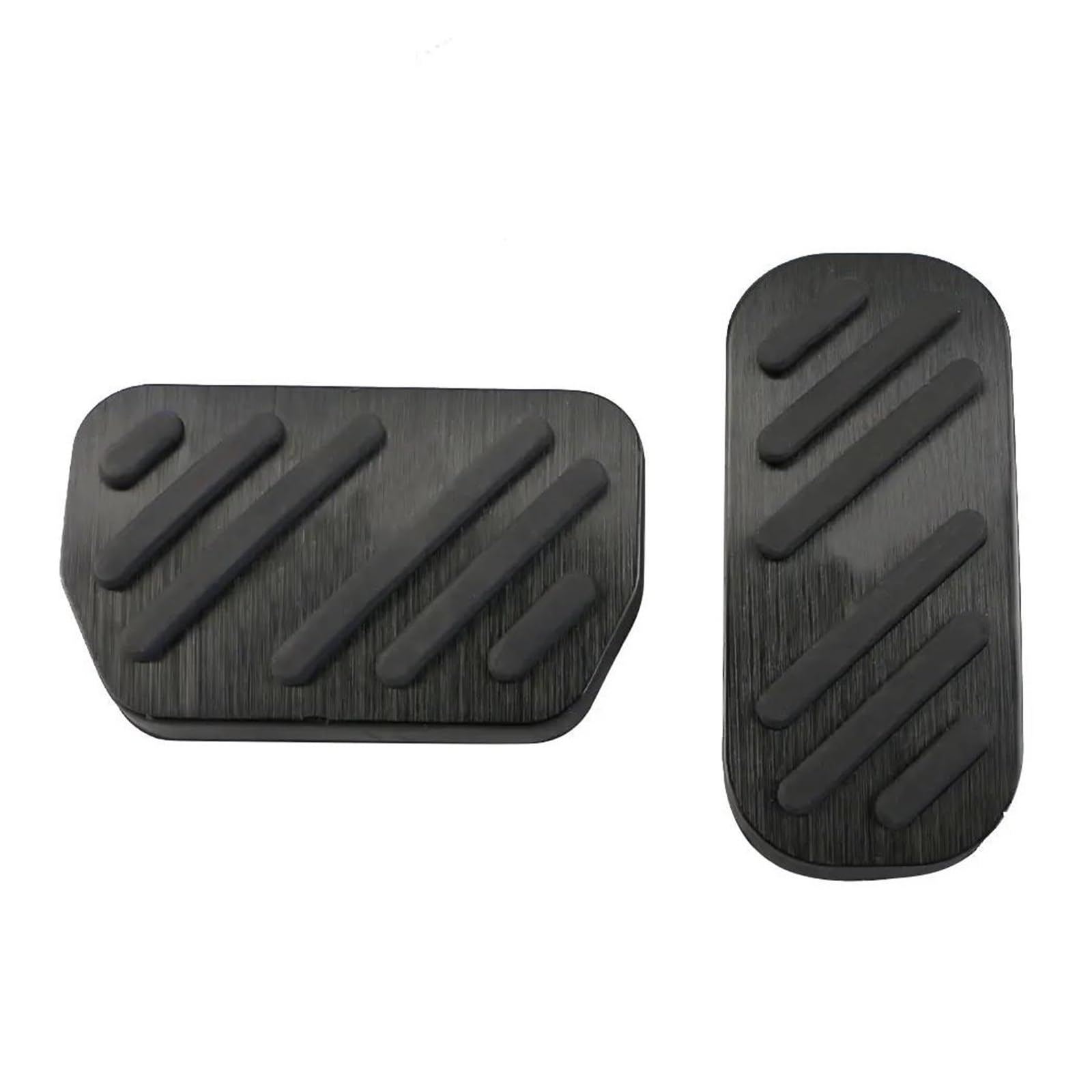 Autopedale Für Toyota Für C-HR Für CHR 2016 2017 2018 2019 2020-2022 AT Bremspedal Gaspedal Auto Pads Cover(Schwarz) von VTSGBLS