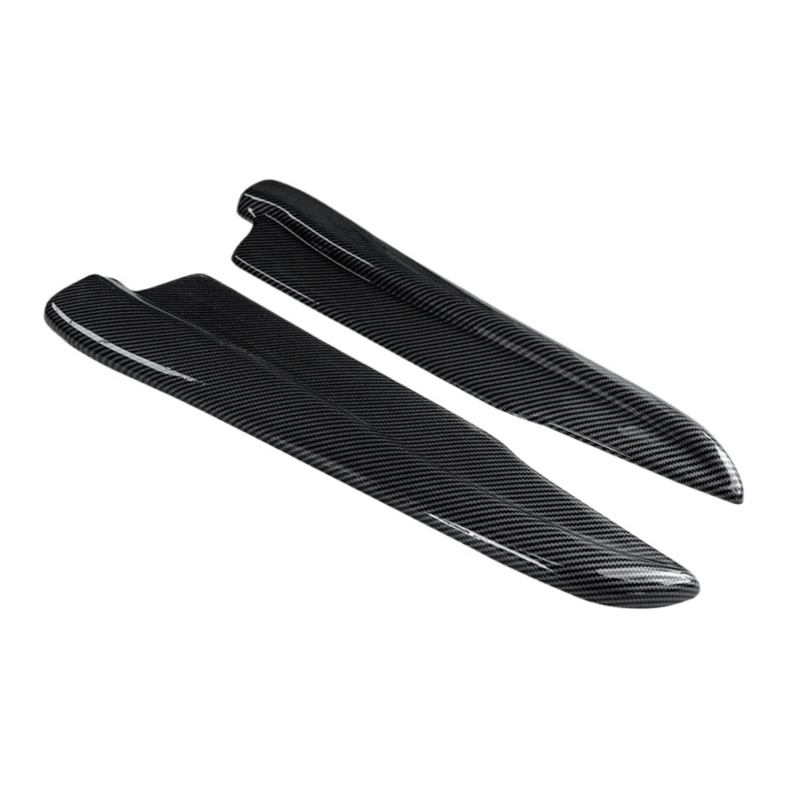 Karosserieschürze Lippenwinglets Für Mazda 6 2009-2015 Heckstoßstangen-Lippendiffusor Splitter Spoiler Kratzschutz Wickelwinkel(Carbonfaser-Optik) von VTSGBLS