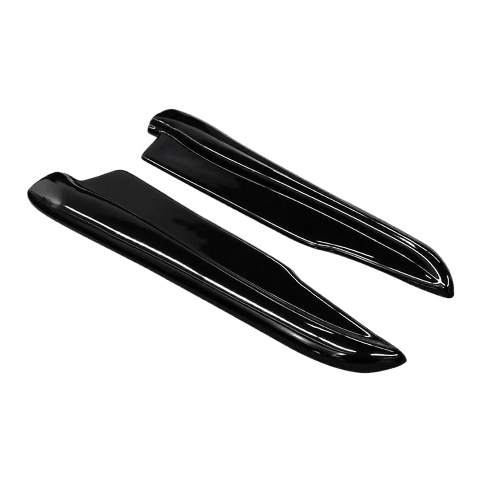 Karosserieschürze Lippenwinglets Für Mazda 6 2009-2015 Heckstoßstangen-Lippendiffusor Splitter Spoiler Kratzschutz Wickelwinkel(Schwarz glänzend) von VTSGBLS