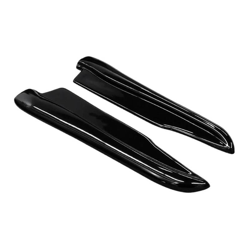 Karosserieschürze Lippenwinglets Für Mazda 6 2009-2015 Heckstoßstangen-Lippendiffusor Splitter Spoiler Kratzschutz Wickelwinkel(Schwarz glänzend) von VTSGBLS