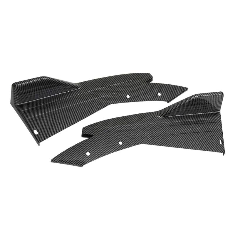 Karosserieschürze Lippenwinglets Heckspoilerlippe Splitter Diffusor Body Kit Seitenschweller Schutzabdeckung Für Acura TL ILX TLX TSX 2003-2020(Kohlefaser) von VTSGBLS