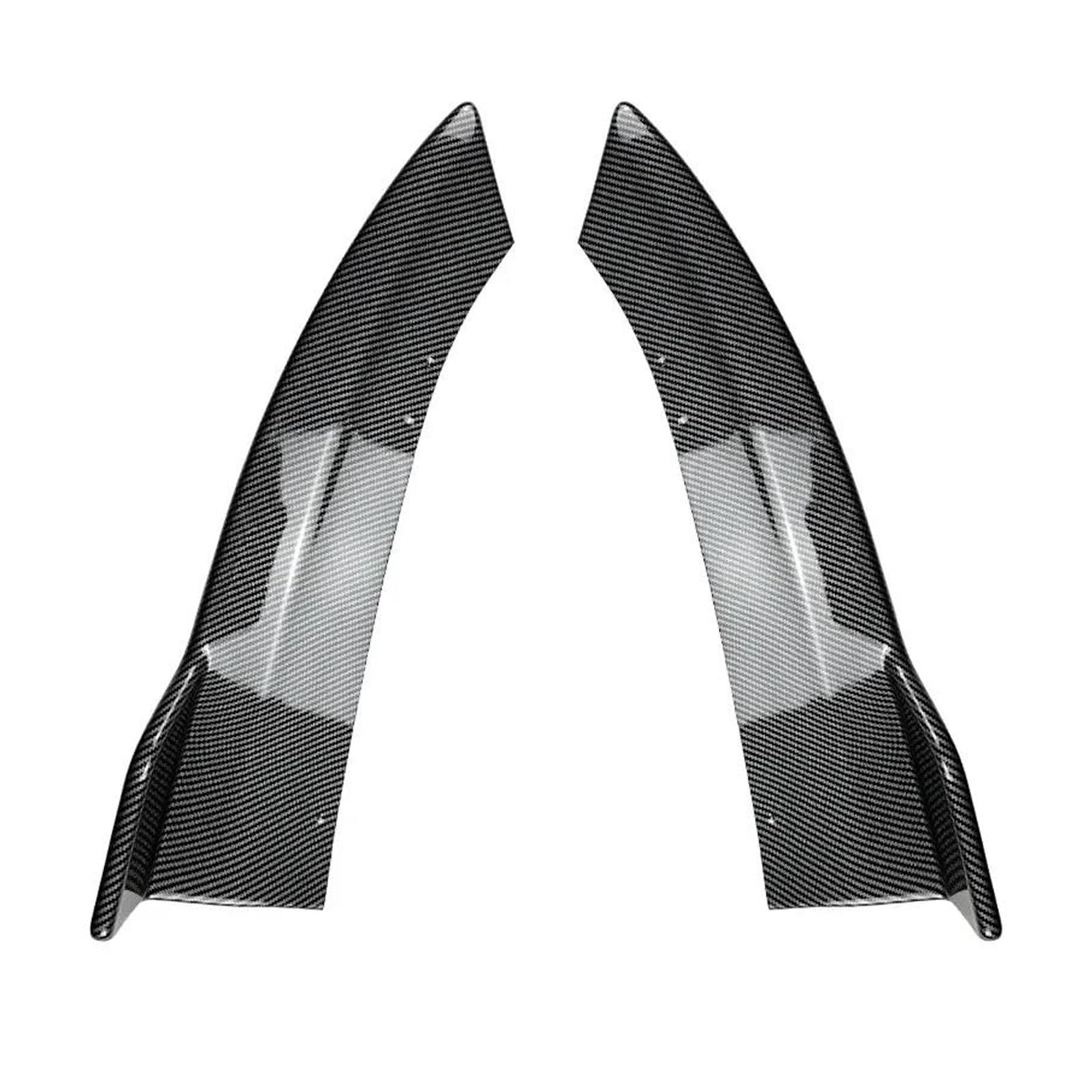 Karosserieschürze Lippenwinglets Heckstoßstangen Seitendiffusor Splitter Spoiler-Bodykit Für Mercedes Für Benz C-Klasse W206 C200 C260 C300 AMG 2022-2023+(Carbon-Look) von VTSGBLS