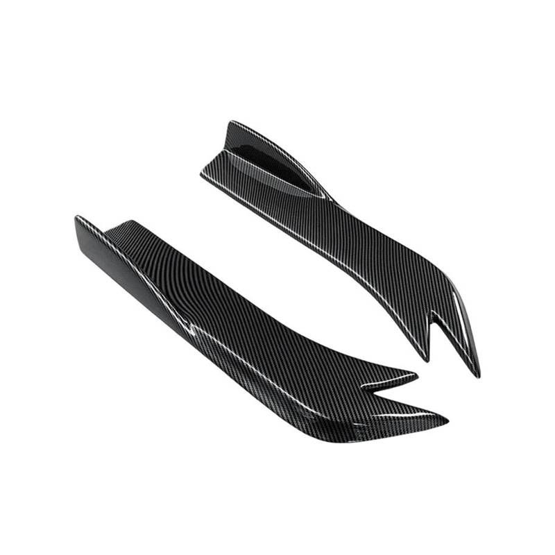 Karosserieschürze Lippenwinglets Karosseriespoiler Anti-Crash-Diffusor Für RC 200 300 350 2014-2021 Heckspoilerlippe Canard-Flügel(Carbonfaser-Optik) von VTSGBLS