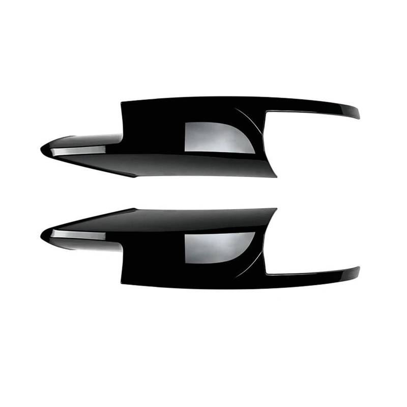 Karosserieschürze Lippenwinglets Spoiler Canard Lip Cover Front Bumper Side Splitter Air Vent Intake Für B&MW 5er F10 F11 M5 2011–2017(Glänzend schwarz) von VTSGBLS