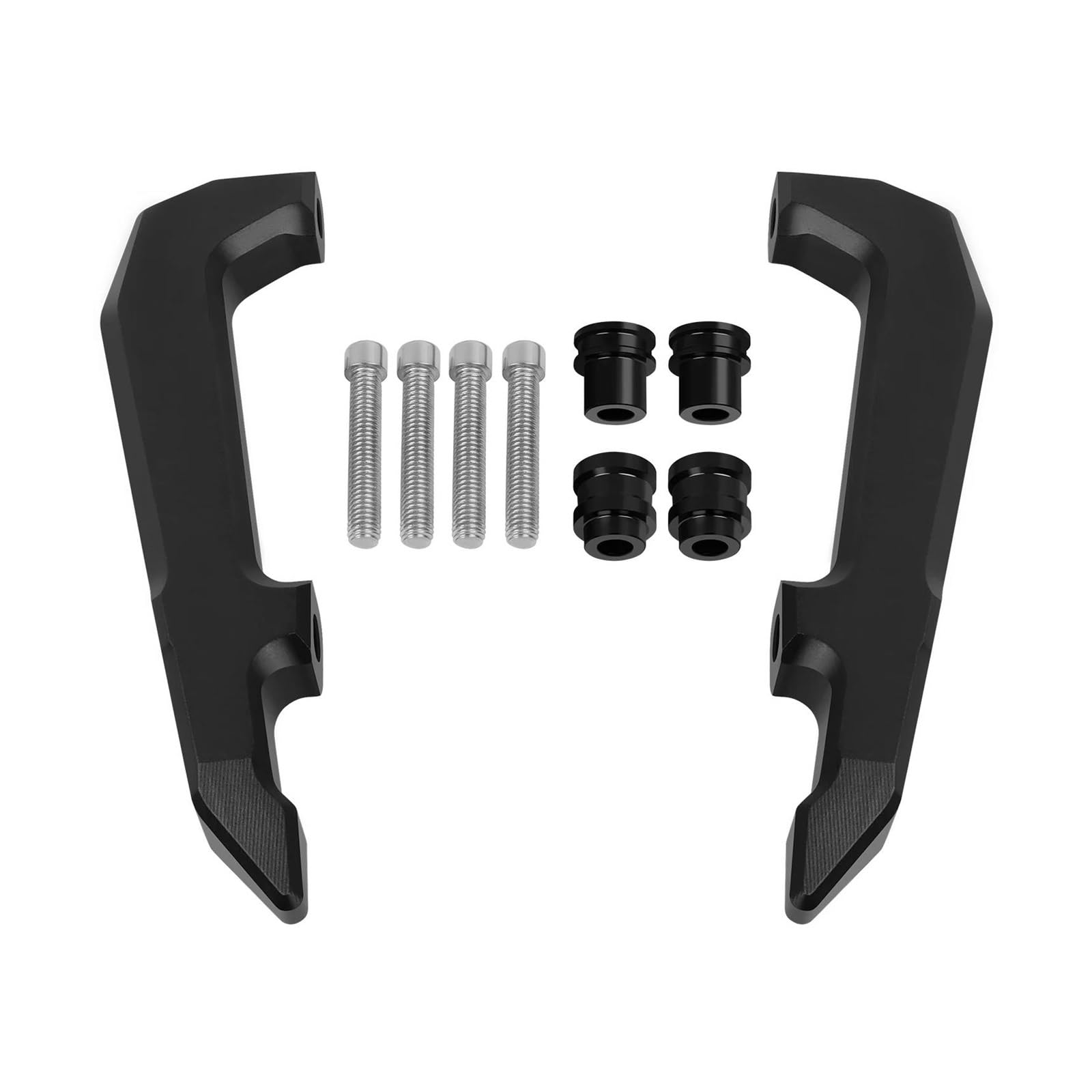 Motorrad-Beifahrerhaltegriff Motorrad-Haltegriff Hinten Beifahrersitzschiene Armlehne Heckhandlaufgriff Für GROM MSX125 Msx125 MSX 125 2021 2022 2023(Schwarz) von VTSGBLS