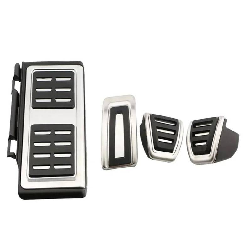 VUIUYOIES 4 teiliges Auto Fußpedal Abdeckungs Set, 4 teiliges rutschfestes Anti Rutsch Bremsbeschleuniger Zubehör, Auto Pedale, Fußbremse von VUIUYOIES