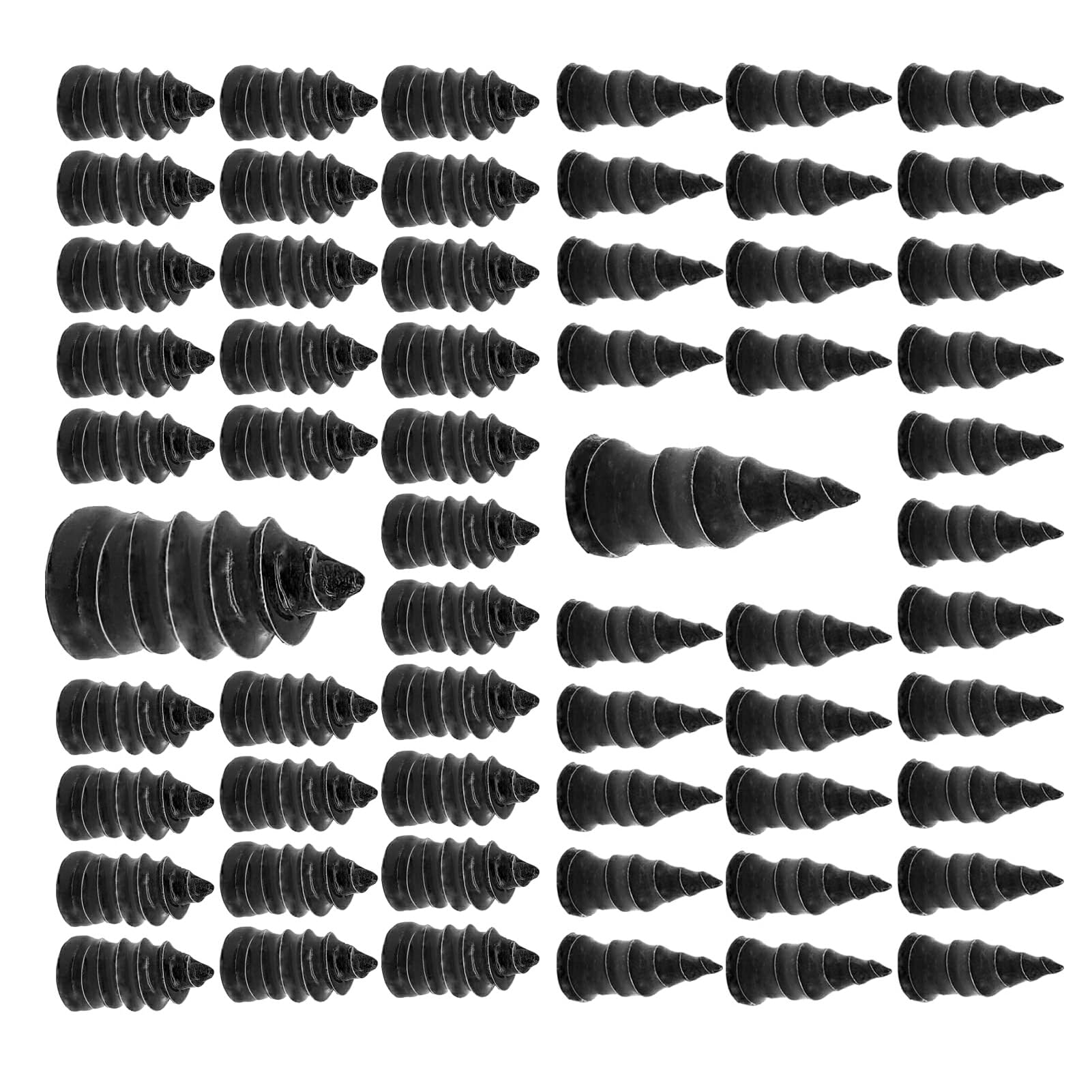 VUIUYOIES 60 teile/satz Reifen Reparatur Kit Mit Stecker 60 PCS Reifen Reparatur Gummi Nagel Motorrad Parches Para Llantas De Carro Reifen stecker von VUIUYOIES