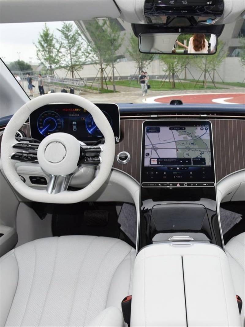 Kompatibel Mit Mercedes Für Benz Für EQE 2023, Auto-GPS-Navigation, Armaturenbrett-Bildschirm, Gehärtetes Glas, Schutzfolie, Anti-Fingerabdruck-Folie GPS Navi Bildschirmfolie(GPS and Dashboard) von VVBNIN