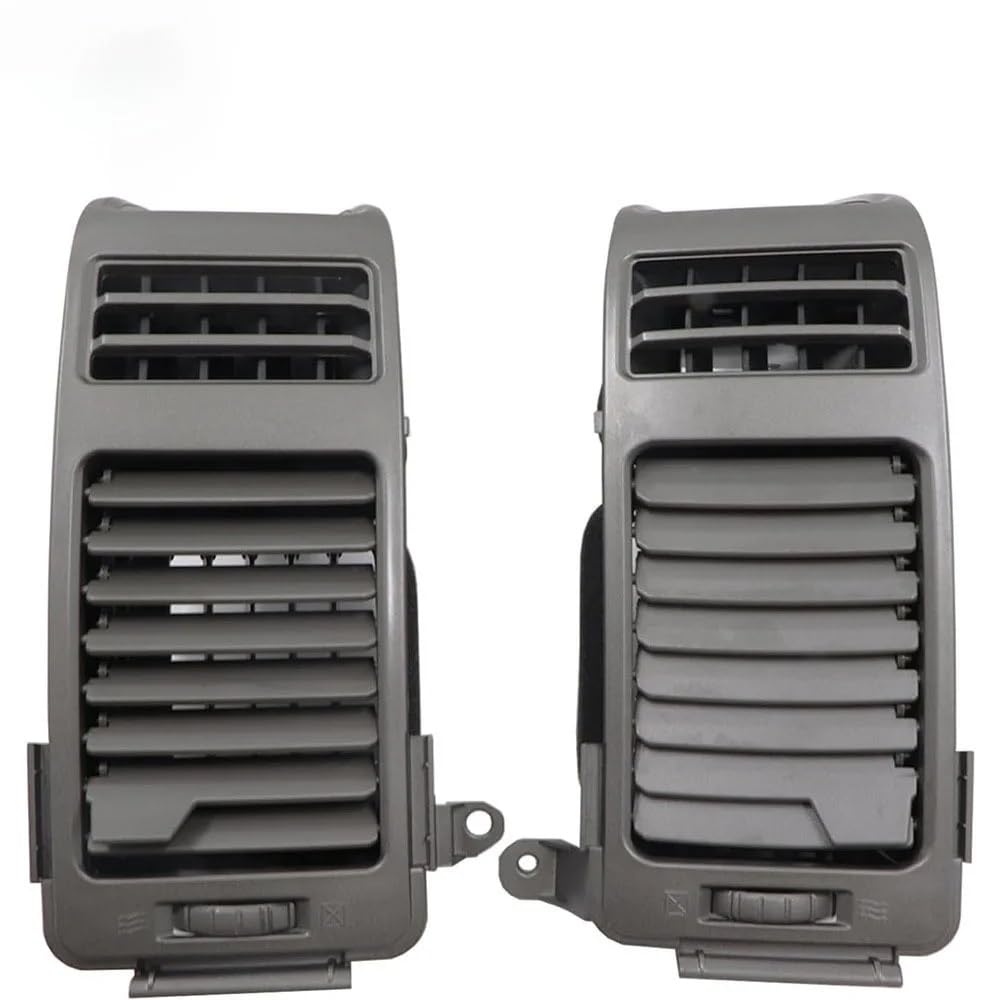 VVBNIN A/C Entlüftung Gitter Kompatibel Mit Nissan Für Armada 2004 2005 2006 68420-7S000 Klimaanlage Entlüftungsgitter Montage Auto Luftauslass Rahmen Autozubehör(One Set-Gray) von VVBNIN