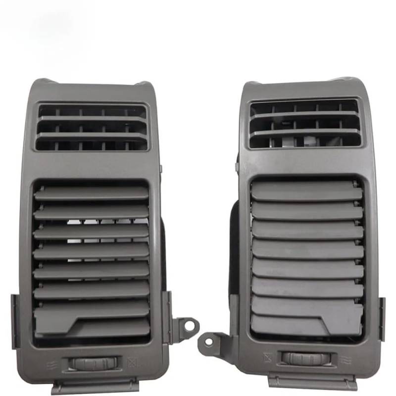 VVBNIN A/C Entlüftung Gitter Kompatibel Mit Nissan Für Armada 2004 2005 2006 68420-7S000 Klimaanlage Entlüftungsgitter Montage Auto Luftauslass Rahmen Autozubehör(One Set-Gray) von VVBNIN