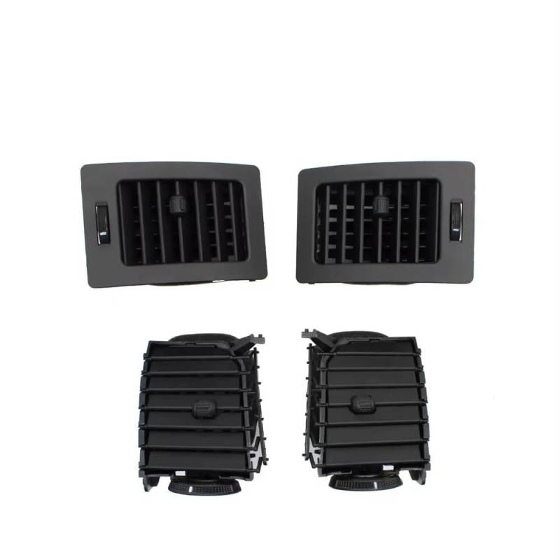 VVBNIN A/C Entlüftung Gitter Kompatibel Mit Toyota Für Hilux 2004 2005 2006 2007 2008 2009 2010 2011 2012 2013 2014 2015 Auto-Klimaanlagen-Auslassblende Kühlergrillabdeckung(4pcs air) von VVBNIN