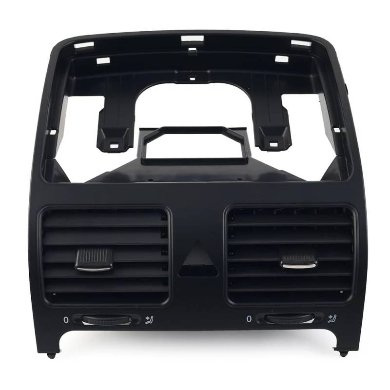 VVBNIN A/C Entlüftung Gitter Kompatibel Mit VW Für Golf Mk5 2004–2009 Für Rabbit 2006–2009 1K0819728 Auto-Armaturenbrett-Klimaanlagenauslassrahmen Auto-Luftauslassrahmen von VVBNIN