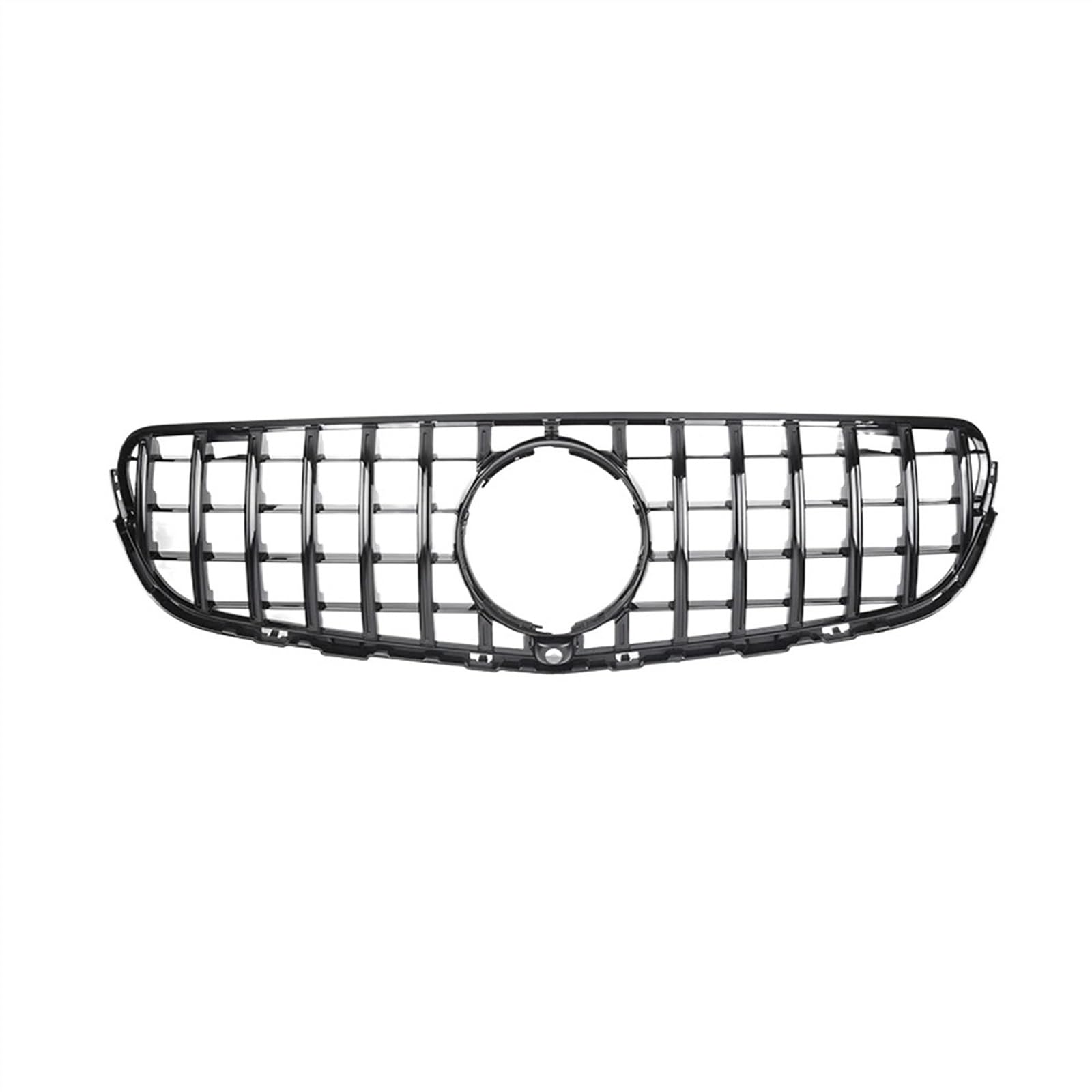 VVBNIN Front Kühlergrille Kompatibel Mit Benz Für GLC-Klasse X253 W253 2015 2016 2017 2018 2019 Fronteinlassgitter Stoßstangengrill Gitter Refit Auto-Frontkühlergrill(Black,GT) von VVBNIN