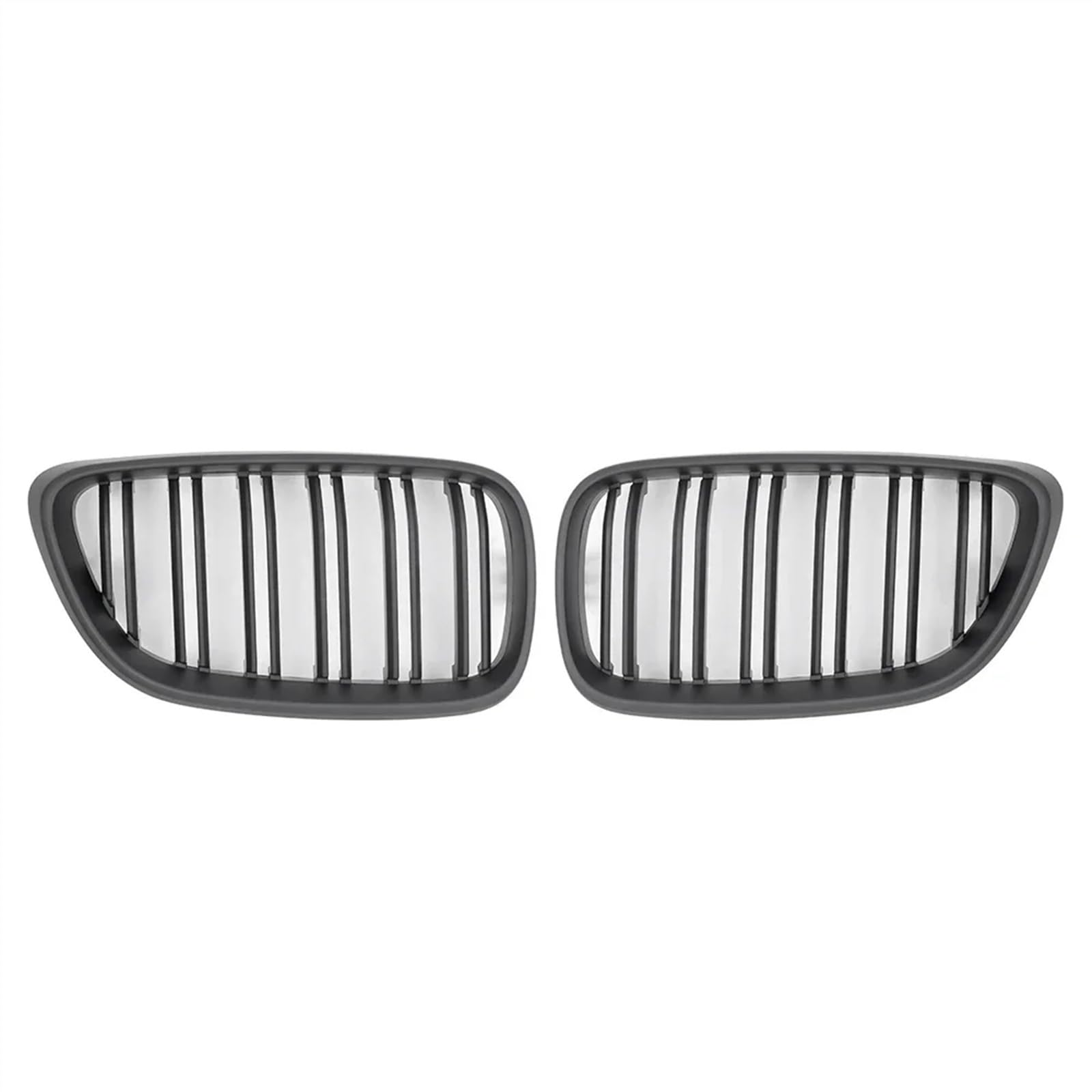 VVBNIN Front Kühlergrille Kompatibel Mit M2 220i 230i M240i F22 F23 F87 2014 2015 2016 2017 2018 Doppellamellen-Fronthauben-Nierengitter Auto-Frontstoßstangengitter(Matte Black) von VVBNIN