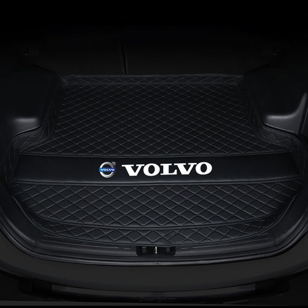 VVHUDA Auto Kofferraummatte für Volvo XC60 2018-2023, Wasserdicht Kofferraumwanne Antirutsch Kofferraum Schutzmatte Interieur ZubehöR,A von VVHUDA