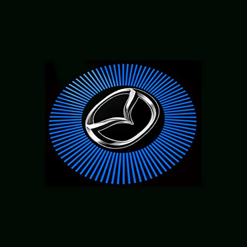 VVHUDA Willkommen Licht für Mazda RX-8 2001, Benutzerdefinierte Autotür Licht Projektor Einstiegsbeleuchtung Personalisiert Auto Türlicht Logo Atmosphärenlicht,2pcs von VVHUDA