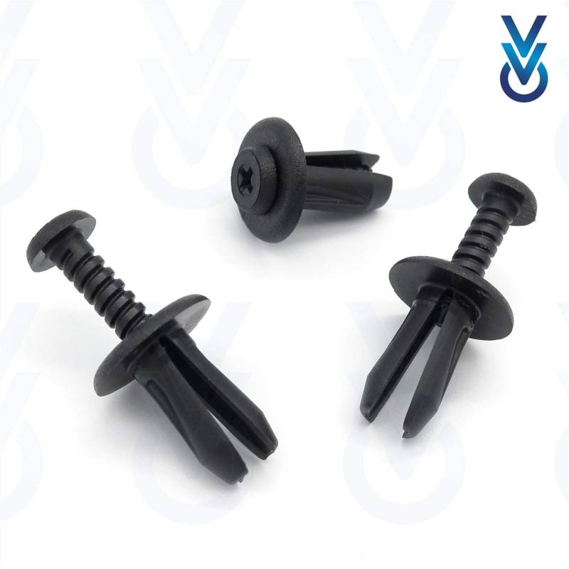 VVO® 51877375 Befestigungen für Vorderradkasten, Radlaufschutz und Schutzblechclips, 10 Stück von VVO Fasteners