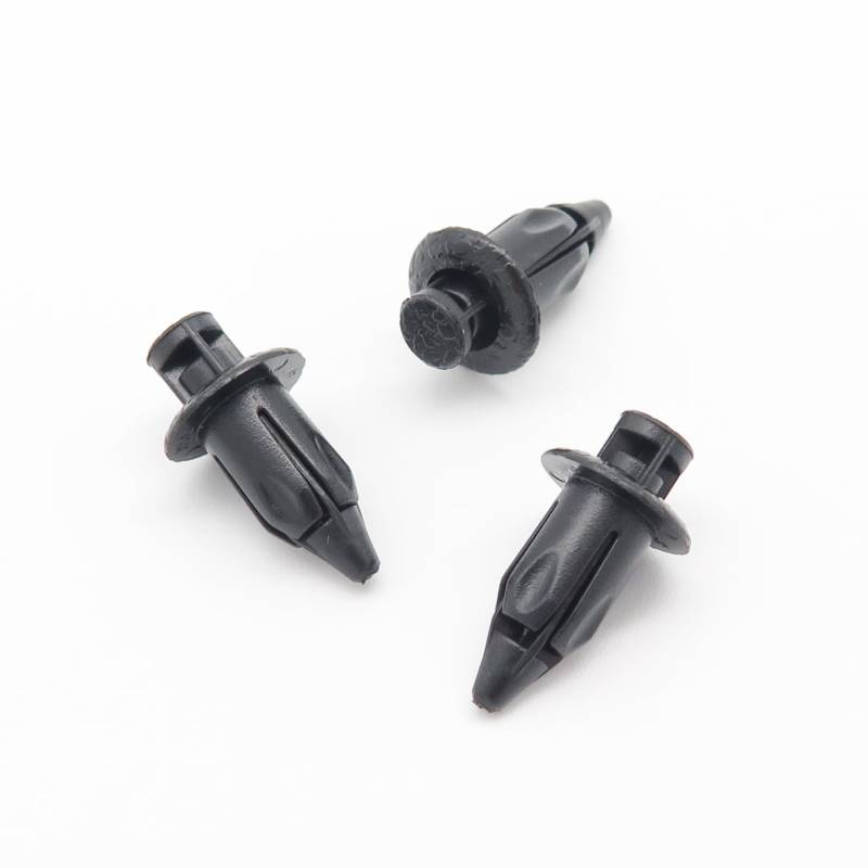 VVO Fasteners- Schwarz Kunststoff-Clips. Vordere Stoßstange. Kompatibel mit einigen Toyota Yaris, (Packung mit 10 Clips) von VVO