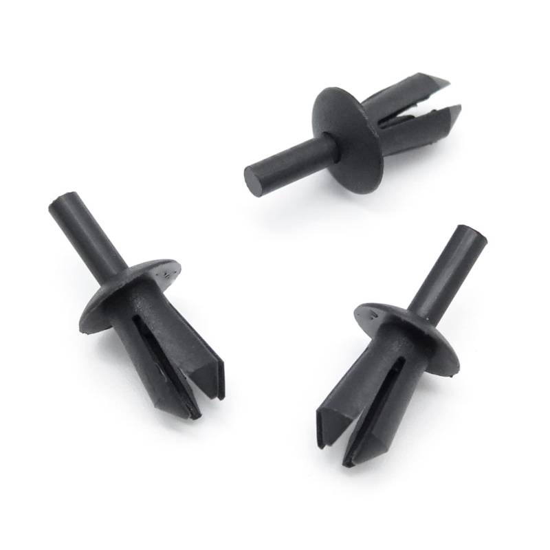 VVO Fasteners- Schwarz Kunststoff-Clips. Vordere Stoßstange. Kompatibel mit einigen Mini Countryman, (Packung mit 10 Clips) von VVO