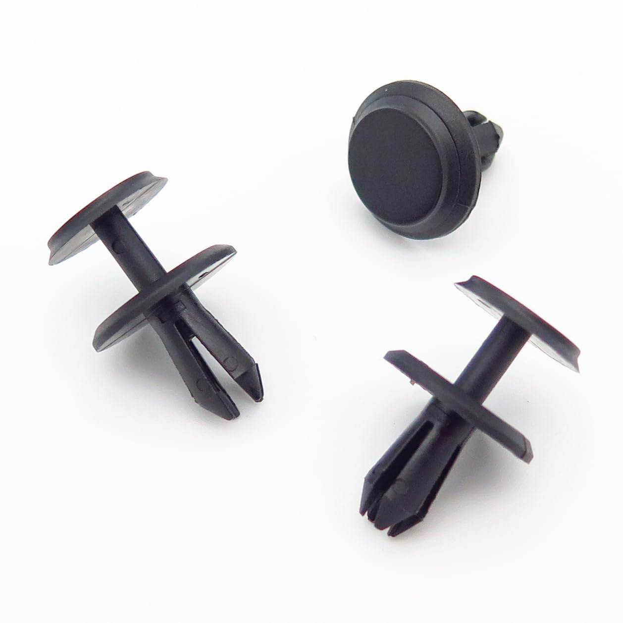 VVO Fasteners- Schwarz Kunststoff-Clips. Innenraumsäulenverkleidung. Kompatibel mit einigen Mercedes-Benz SLK, SLK / SLC, (Packung mit 10 Clips) von VVO