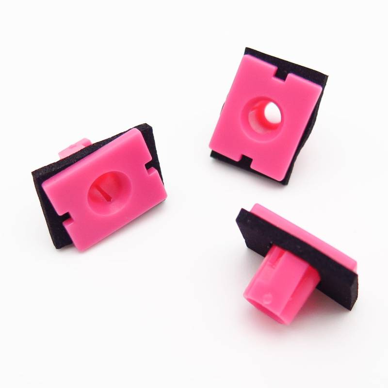 VVO Fasteners- Rosa Kunststoff-Clips. Vorderradlaufverbreiterung und Zierleistenverkleidung. Kompatibel mit einigen Kia Sorento, (Packung mit 10 Clips) von VVO