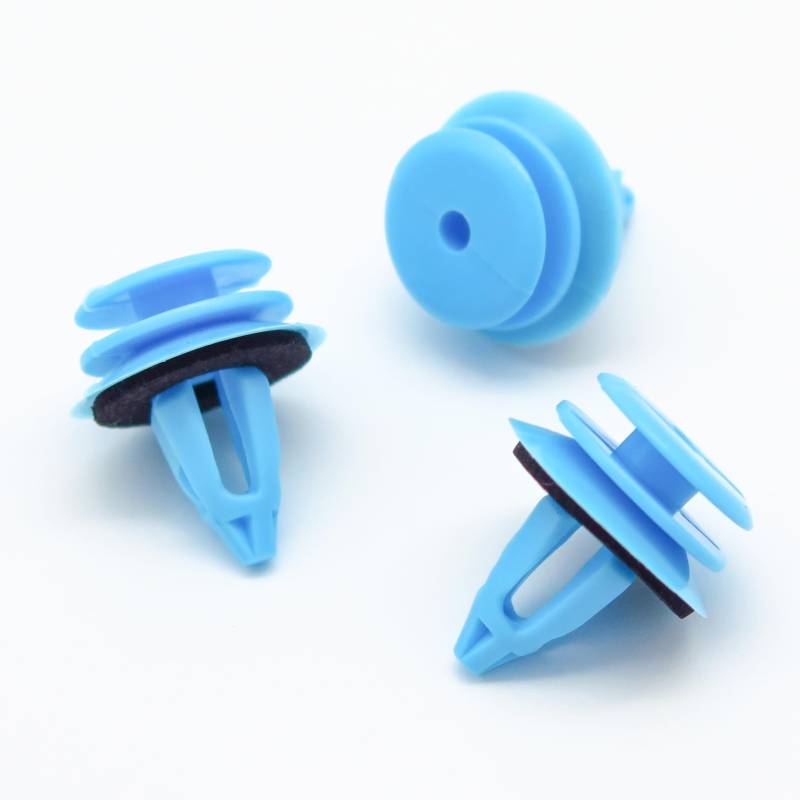 VVO Fasteners- Blau Kunststoff-Clips. Kofferraummatte und Innenverkleidung. Kompatibel mit einigen BMW 5er-Reihe, (Packung mit 10 Clips) von VVO