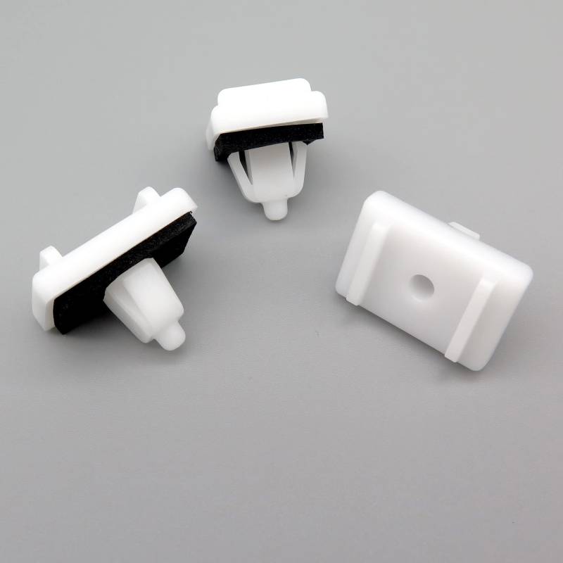 VVO Fasteners- Weiß Kunststoff-Clips. Seitenschweller, Schwellerverkleidung. Kompatibel mit einigen Kia Sportage, Niro, (Packung mit 10 Clips) von VVO