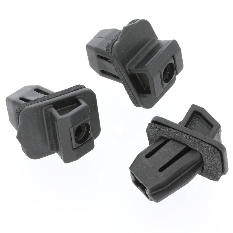 VVO Fasteners- Schwarz Kunststoff-Clips. Hintere Türverkleidung. Kompatibel mit einigen Mini Clubman, One, Cooper, Hatch, Countryman, Cooper, (10 Stk) von VVO