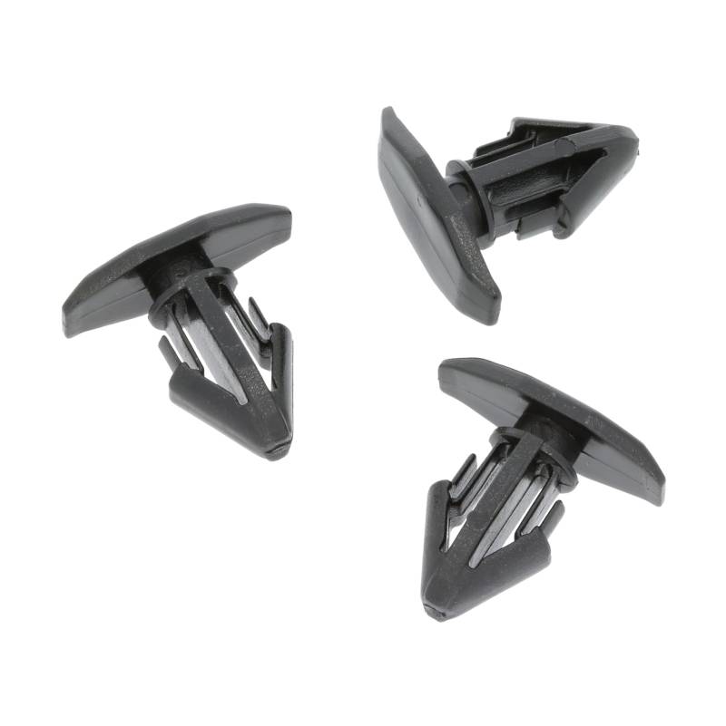 VVO Fasteners- Schwarz Kunststoff-Clips. Vordertürdichtung. Kompatibel mit einigen Mitsubishi Eclipse Cross, (10 Stk) von VVO