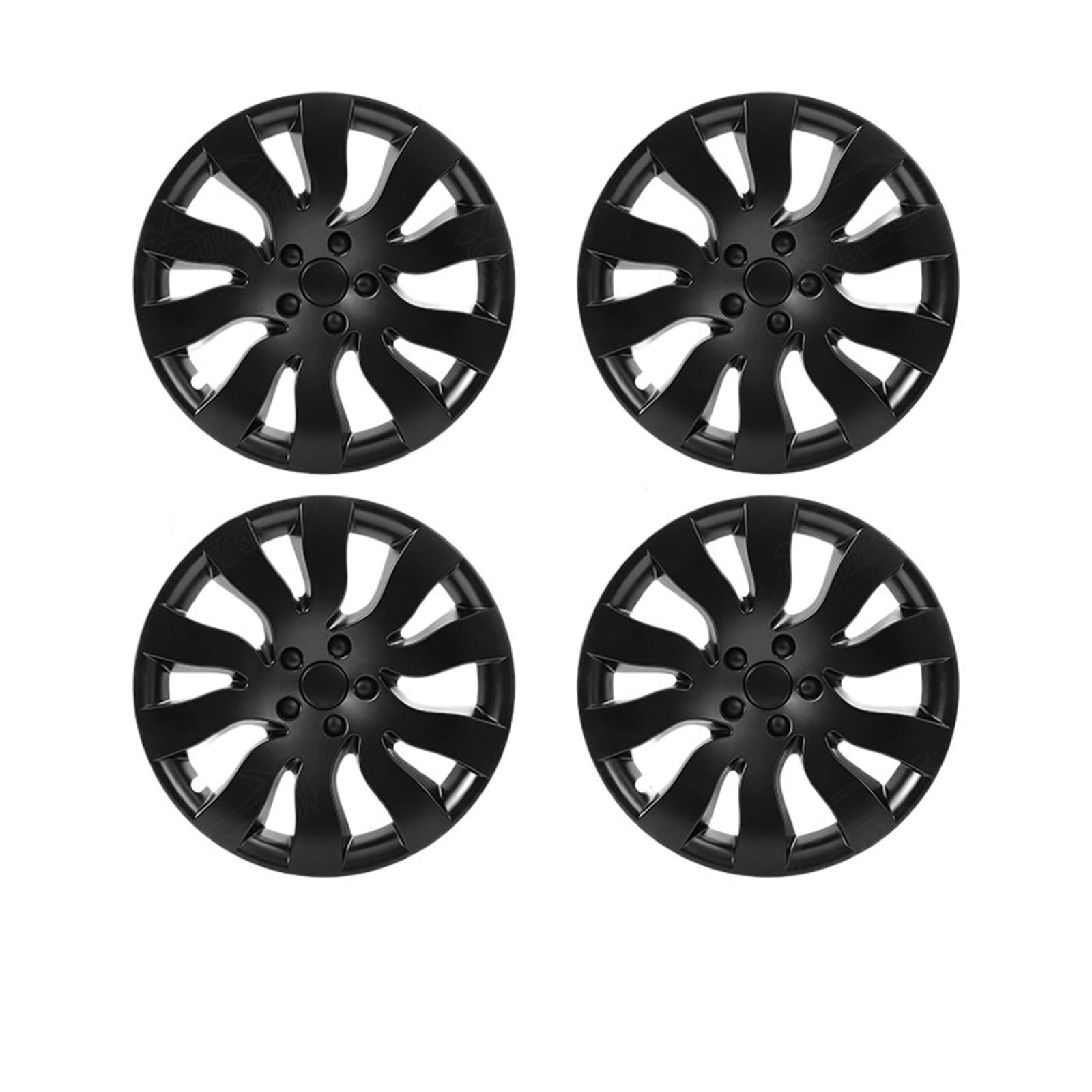 4PCS 18/19 Inch Hub Cap Performance Replacement Wheel Cap Automobile Hubcap Accessories 2021 2018-2022 Compatible With Tesla Model 3 Modell Y(M3 18 Matte Black 2) von VWAUGDKPS