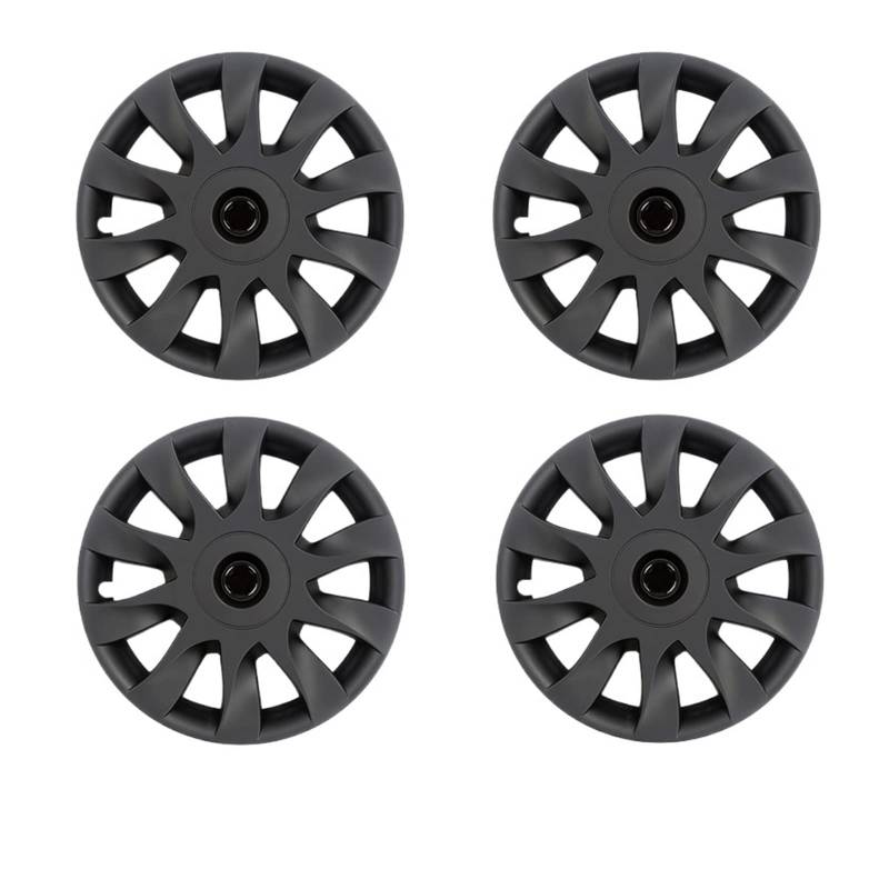 4PCS Compatible With Tesla Model 3 2018-2022 18 Inch Hub Cap Replacement Performance Wheel Cap Automobile Hubcap Full Rim Cover Accessories von VWAUGDKPS