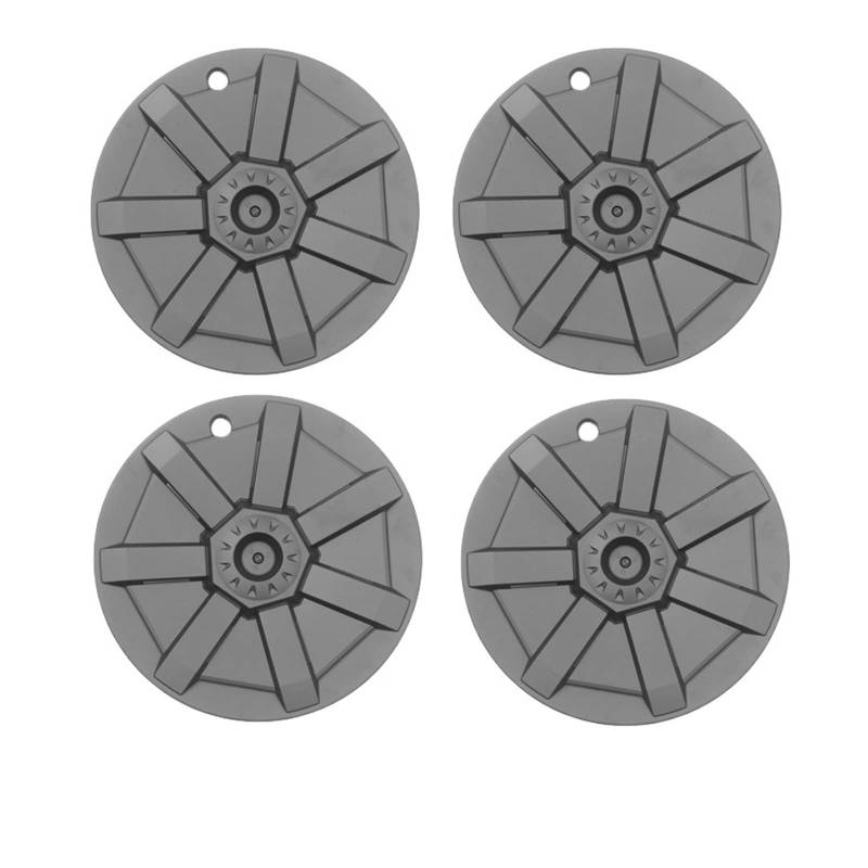 4PCS Compatible With Tesla Model Y 19 Inch Hub Cap Replacement Performance Wheel Cap Automobile Hubcap Full Rim Cover Accessories 2018-2022(Gun grey) von VWAUGDKPS